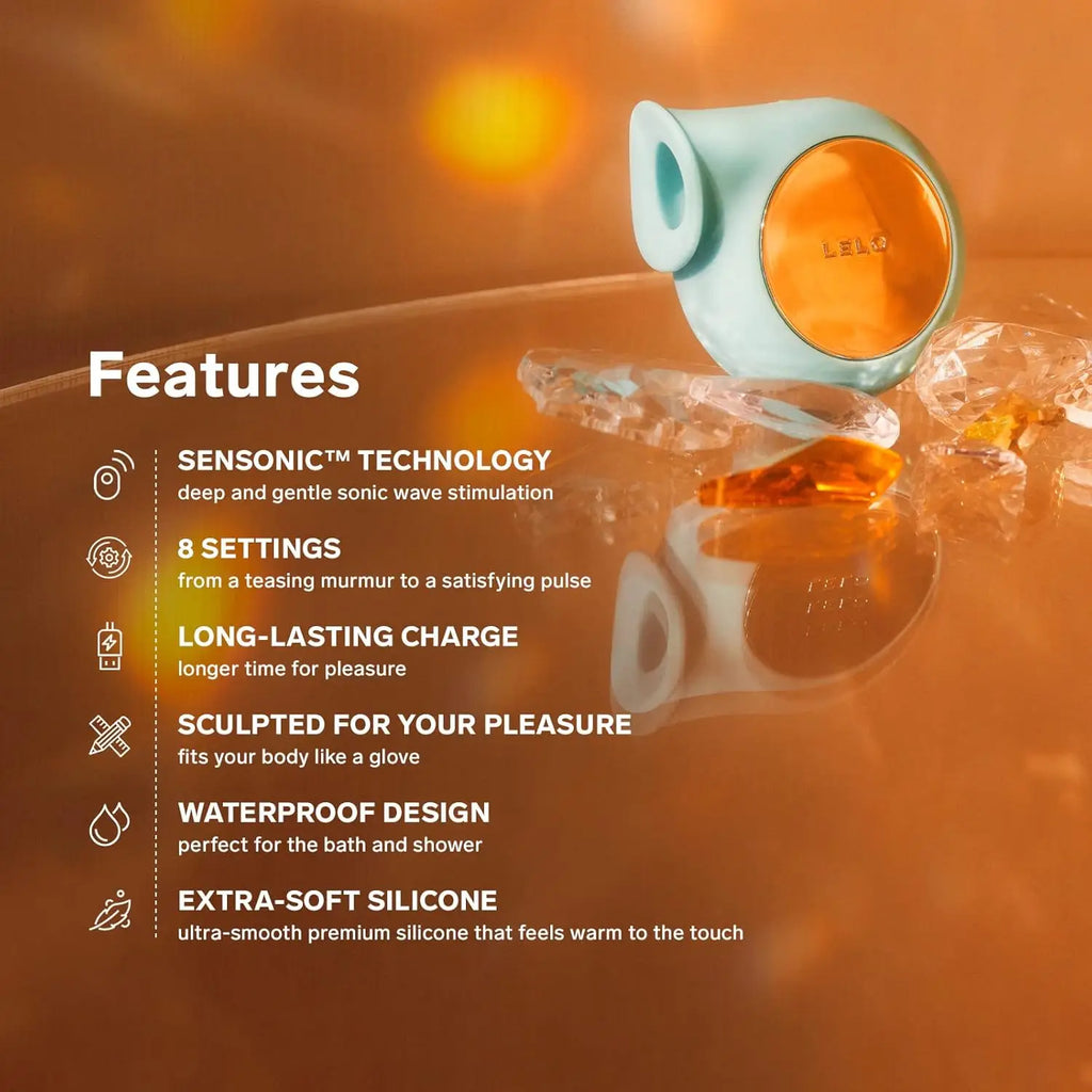 LELO Sila™ Sonic Clitoral Massager - Rolik®