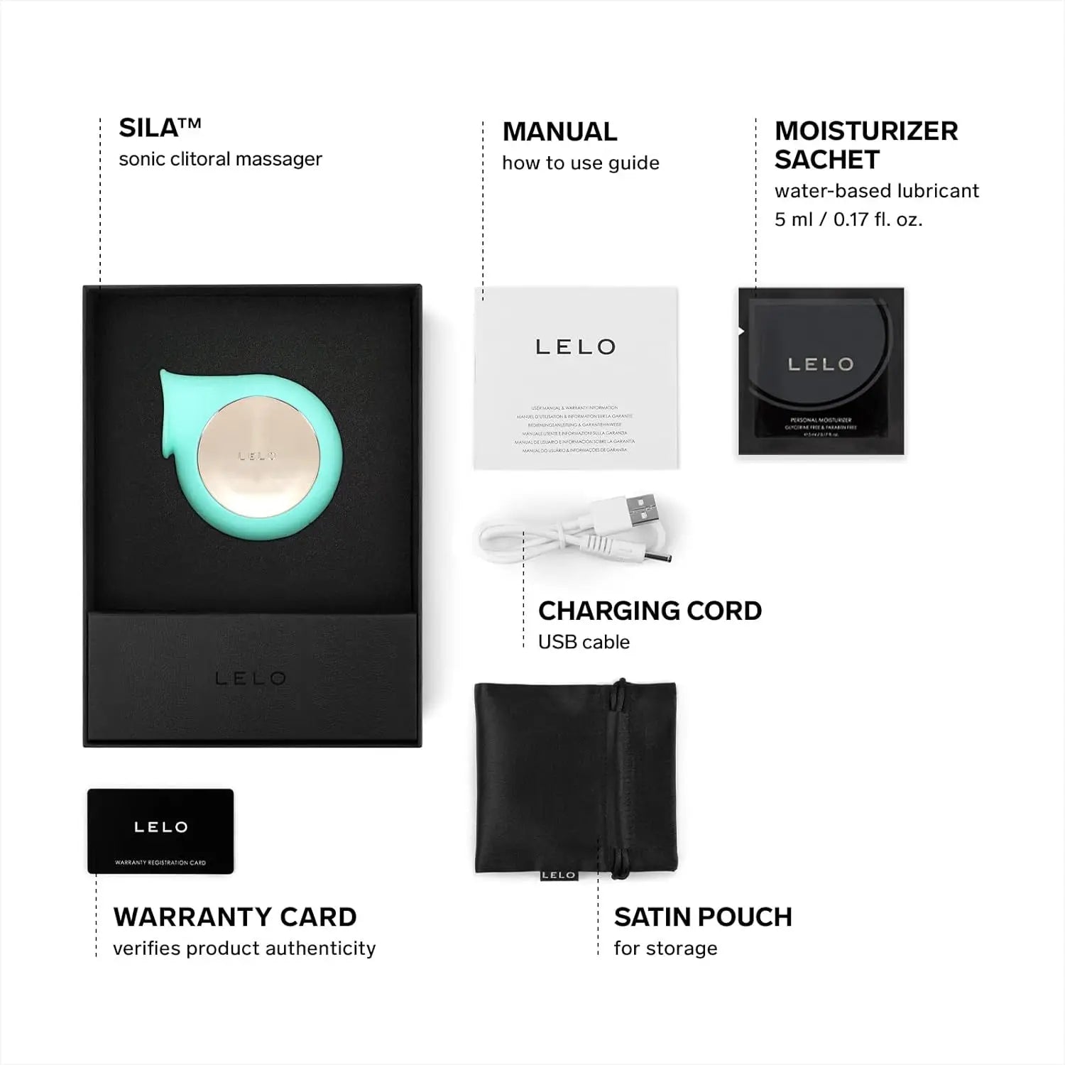 LELO Sila™ Sonic Clitoral Massager - Rolik®