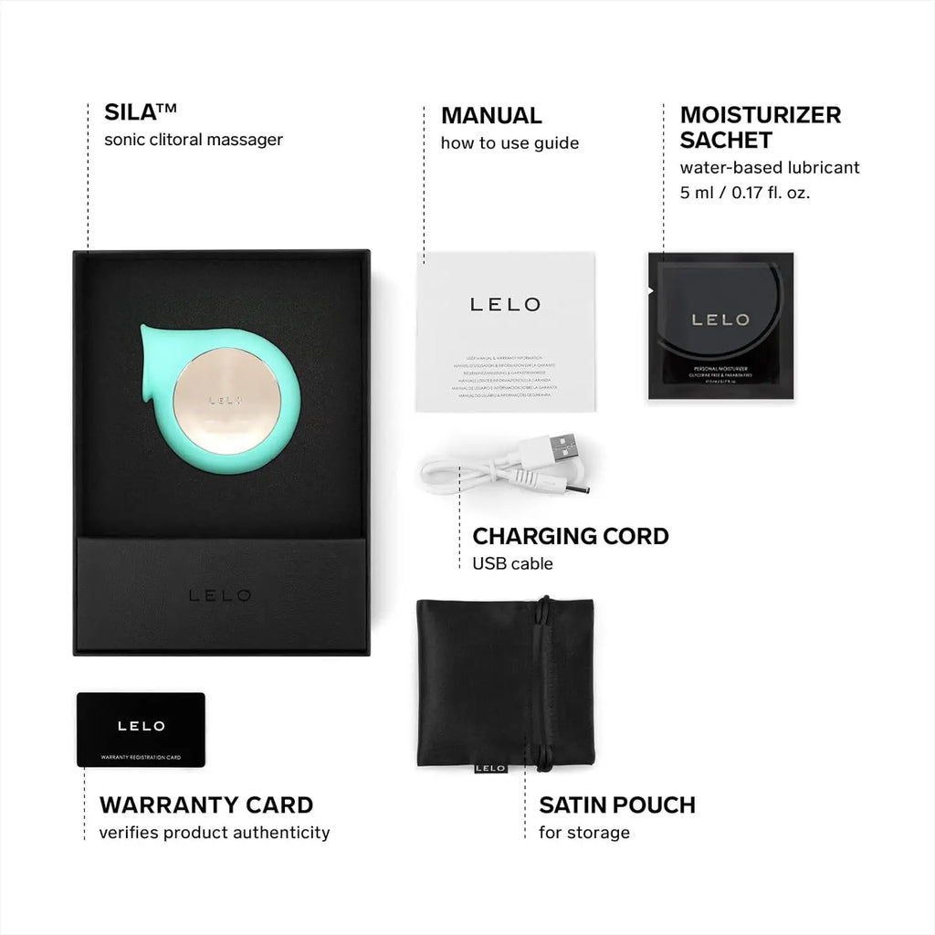 LELO Sila™ Sonic Clitoral Massager - Rolik®