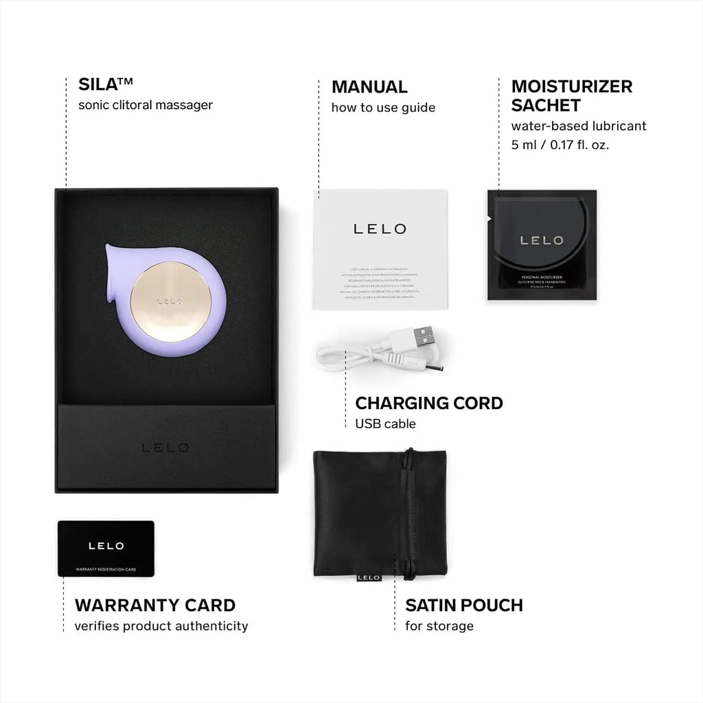 LELO Sila™ Sonic Clitoral Massager - Rolik®