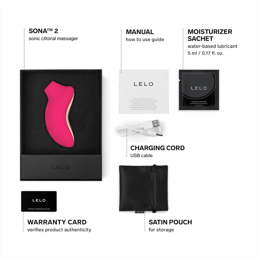 LELO Sona™ 2 Sonic Clitoral Massager 