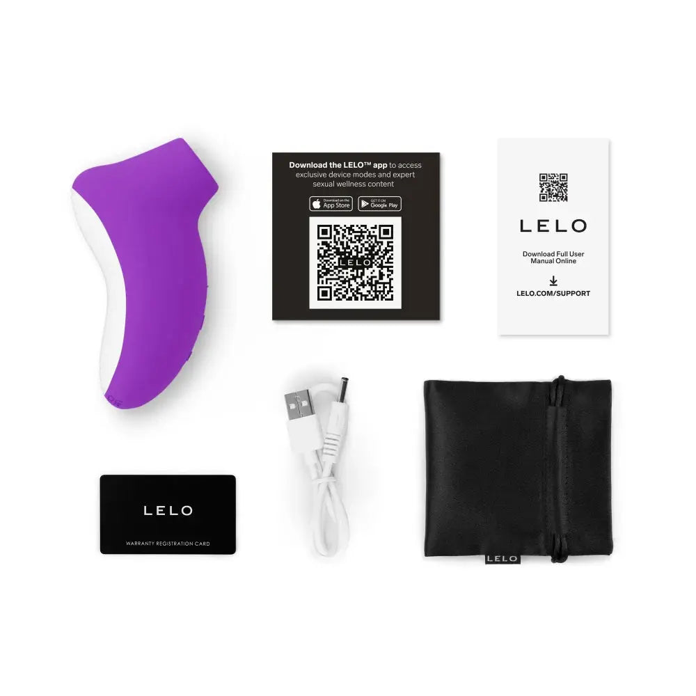 Purple SONA™ Originals Sonic Clitoral Massager
