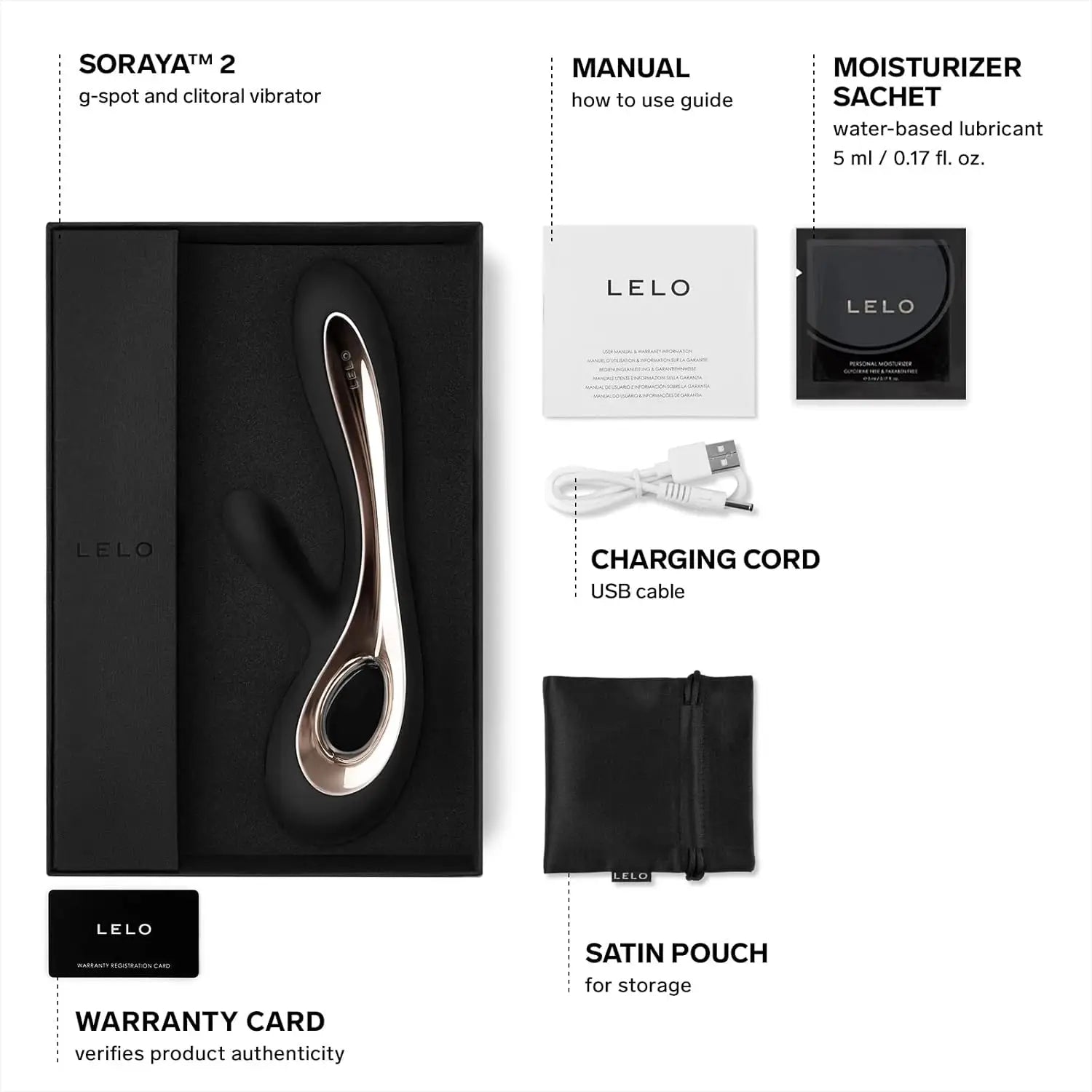 LELO Soraya 2 Dual - Action Massager - Rolik®