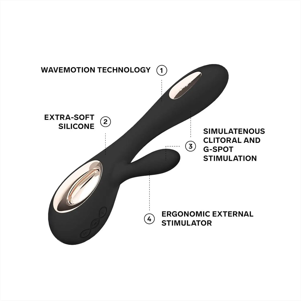 LELO Soraya Wave™ Rabbit Vibrator - Rolik®