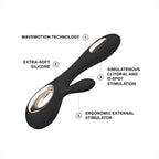 LELO Soraya Wave™ Rabbit Vibrator - Rolik®