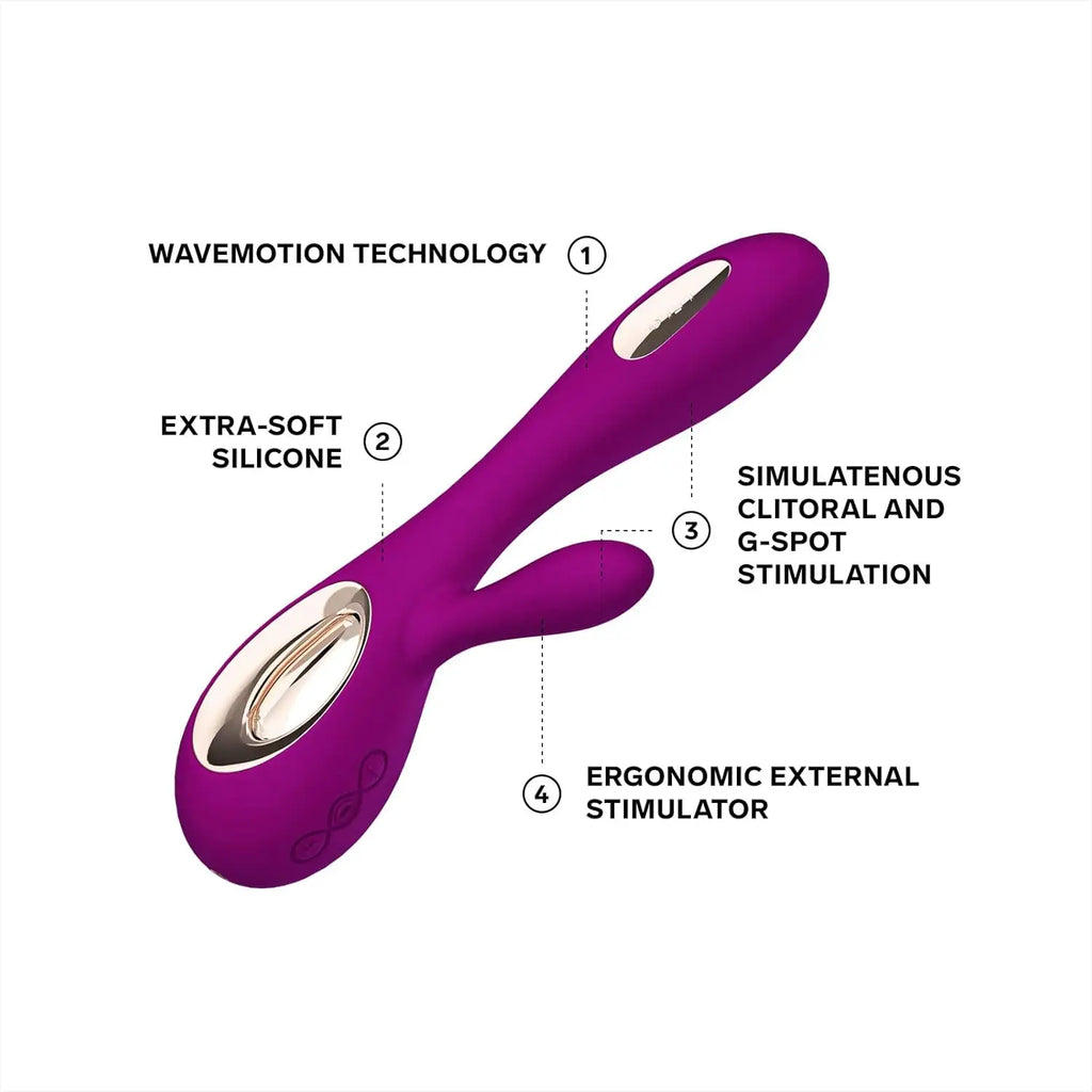 LELO Soraya Wave™ Rabbit Vibrator - Rolik®