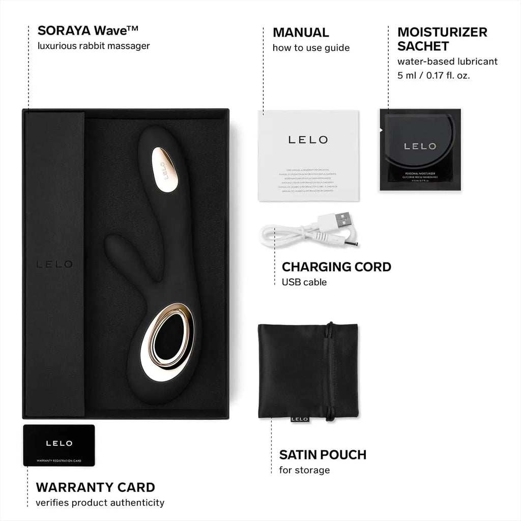 LELO Soraya Wave™ Rabbit Vibrator - Rolik®