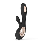 LELO Soraya Wave Rabbit Vibrator with WaveMotion Technology Black