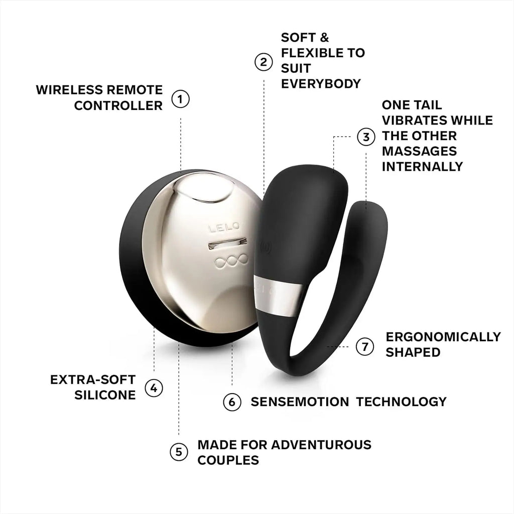 LELO Tiani™ 3 Remote Partner Vibrator - Rolik®