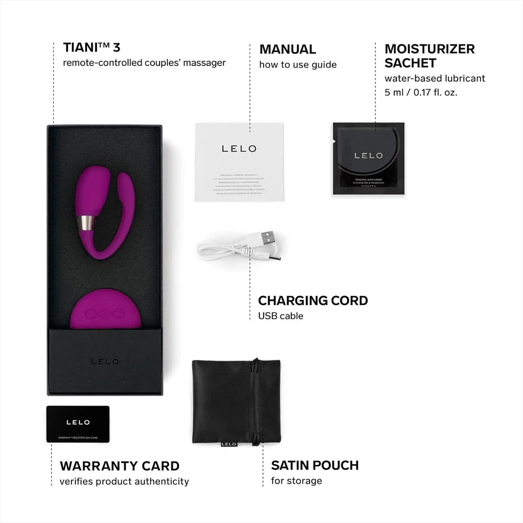 LELO Tiani™ 3 Remote Partner Vibrator - Rolik®