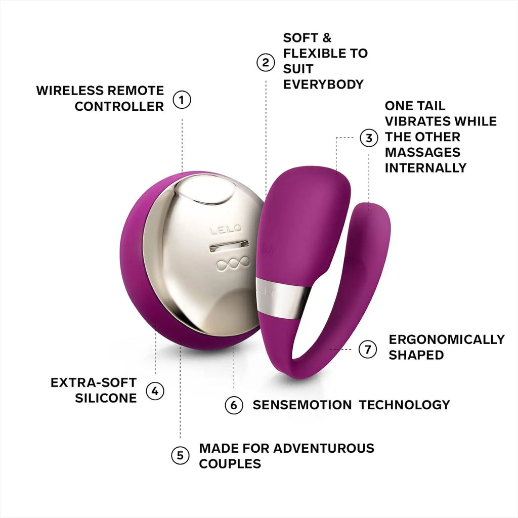 LELO Tiani™ 3 Remote Partner Vibrator - Rolik®