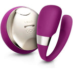 LELO Tiani 3 Wearable Couples Vibrator with SenseMotion Remote Deep Rose