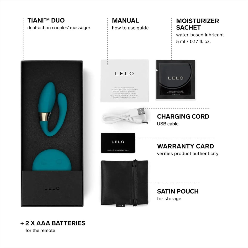 LELO Tiani™ Duo Dual - Action Couples' Massager - Rolik®