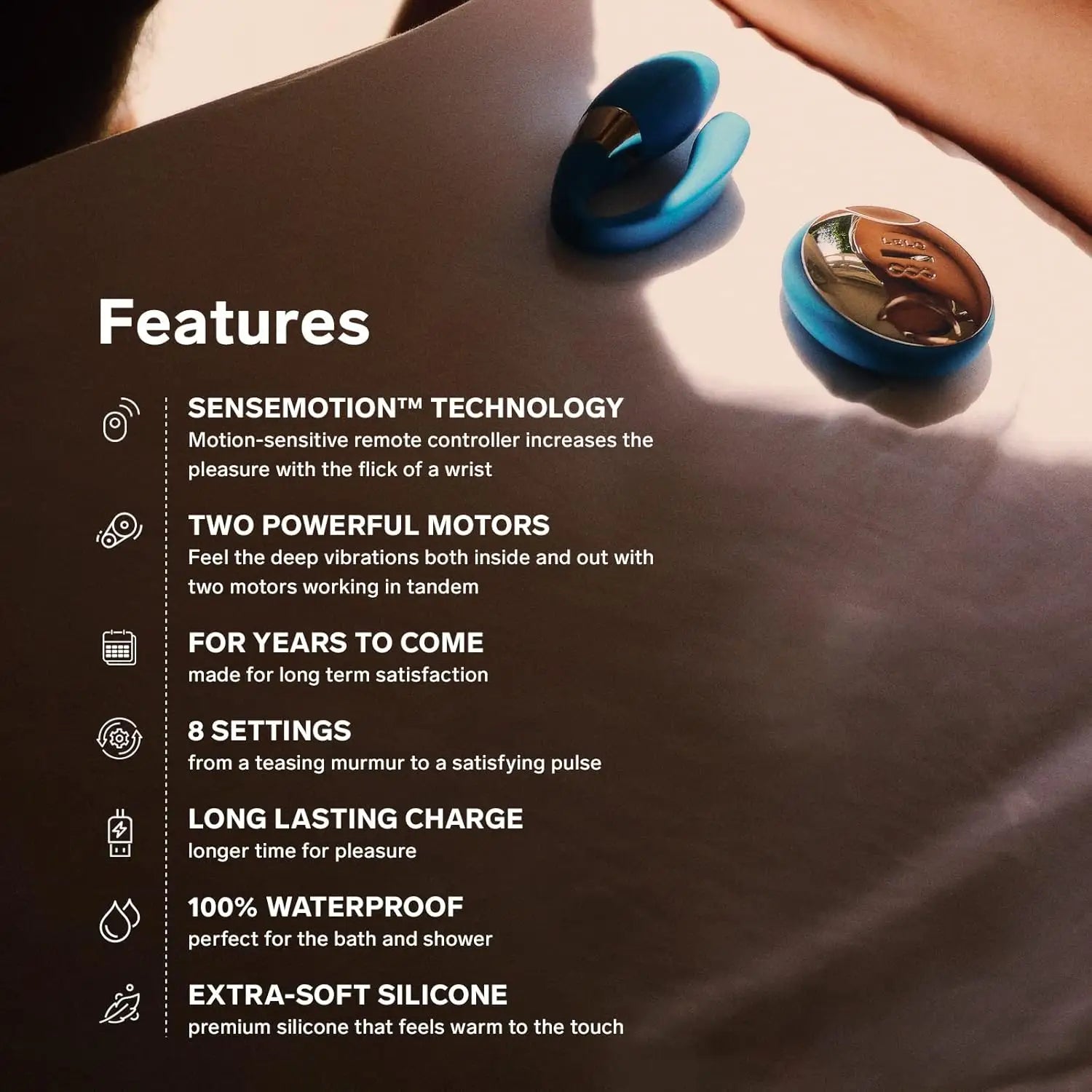 LELO Tiani™ Duo Dual - Action Couples' Massager - Rolik®
