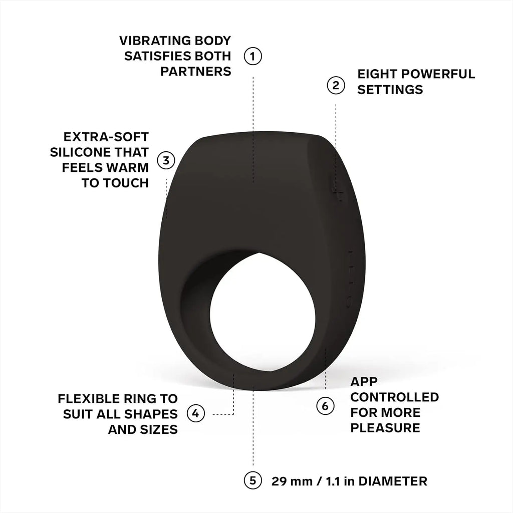 LELO TOR™ 3 Smart Vibrating Pleasure Ring - Rolik®