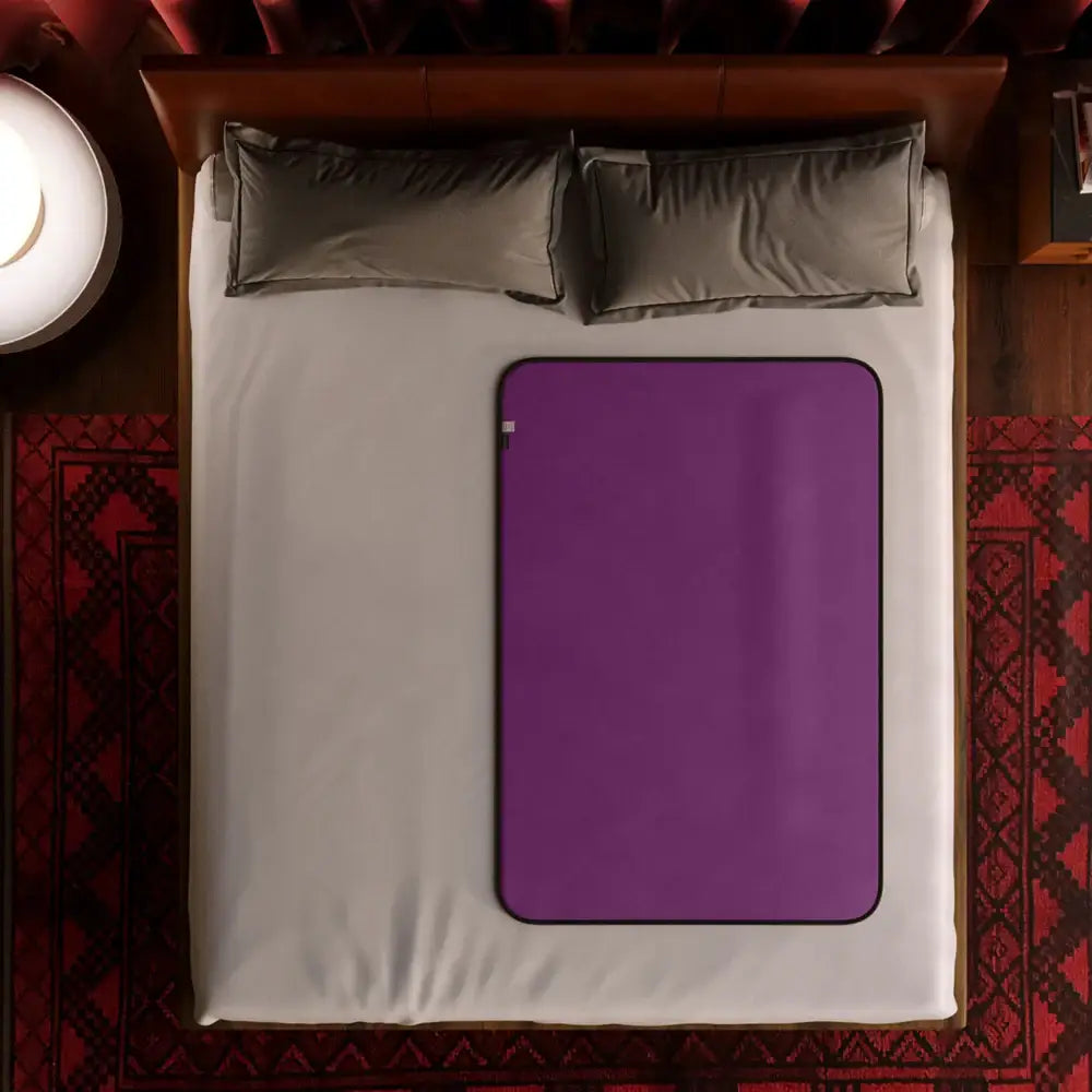 Purple / Travel Fascinator Throw