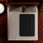 Black / Travel Fascinator Throw