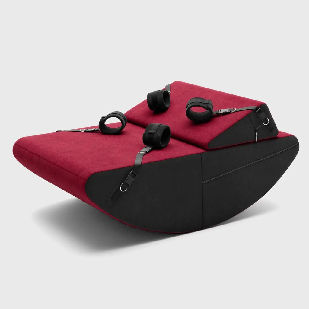 Liberator® Scoop Rocker Combo Sex Positioning Cushions with Cuffs - Rolik®