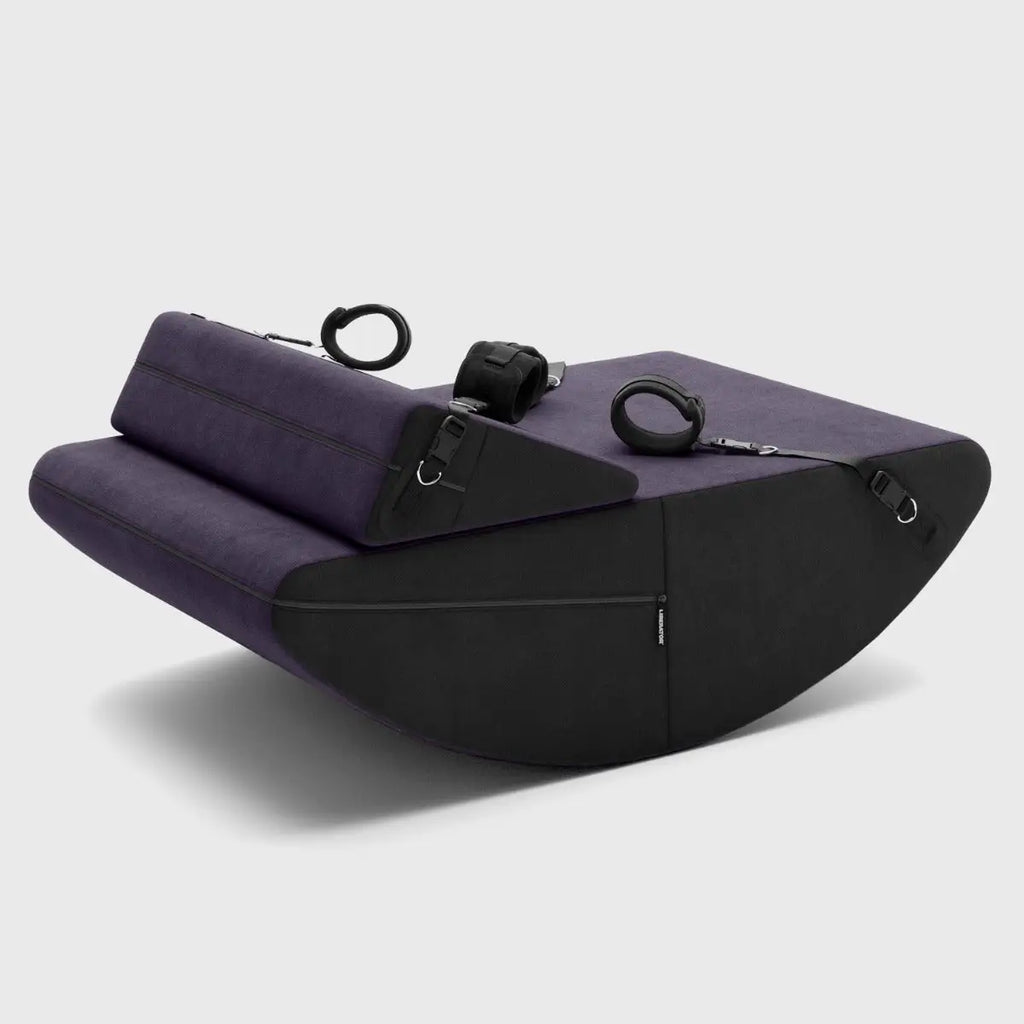 Liberator® Scoop Rocker Combo Sex Positioning Cushions with Cuffs - Furniture