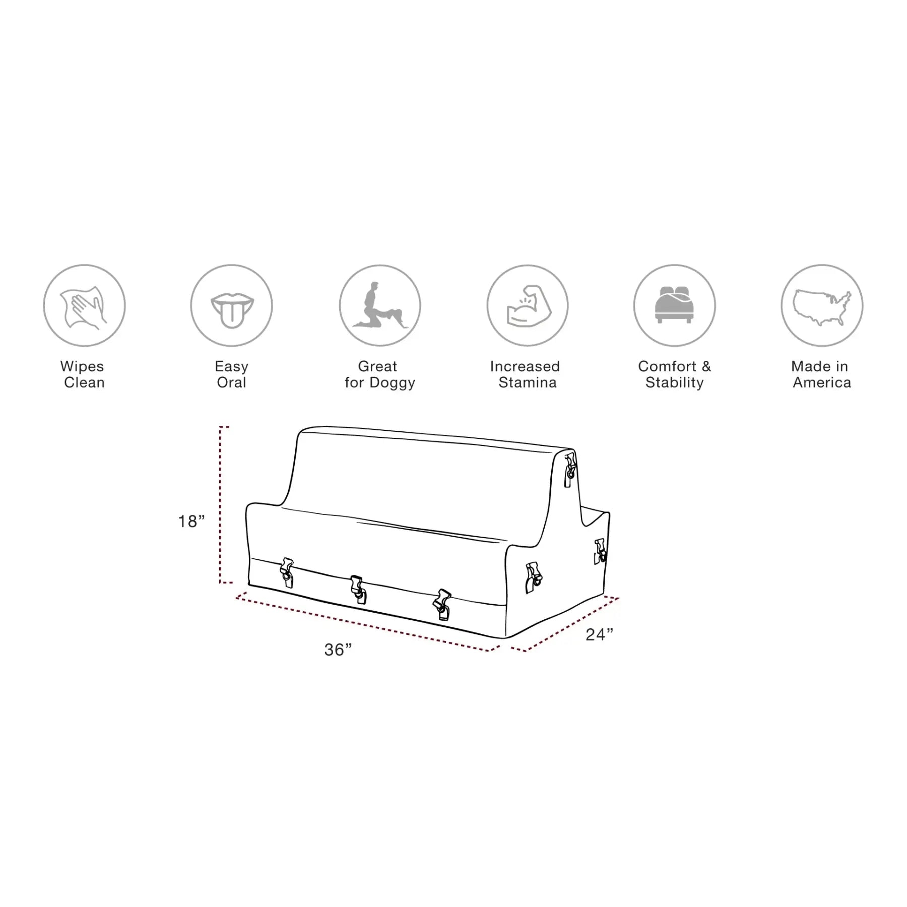Liberator® Steed Spanking Bench - Rolik®