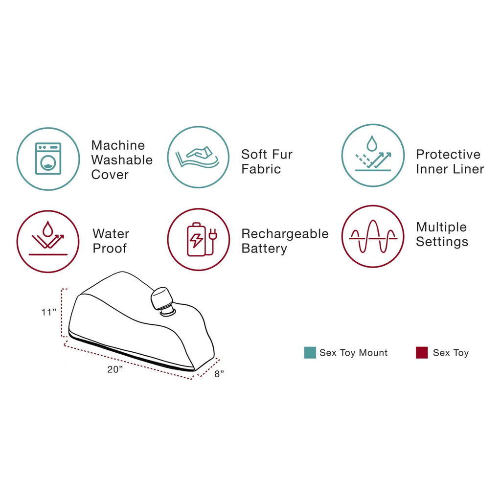 Liberator® Wanda Magic Wand Toy Mount - Furniture