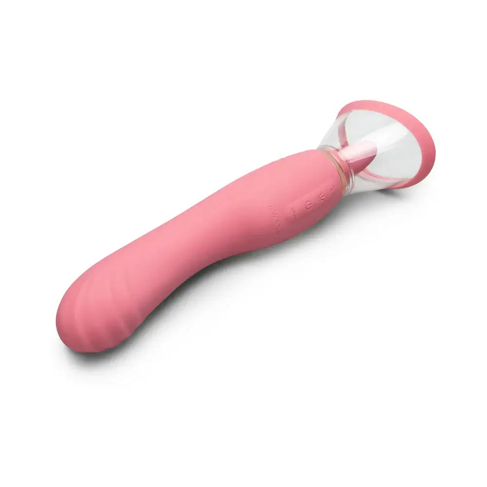 Pink Lick 3-in-1 Vibrator with Licking & Suction