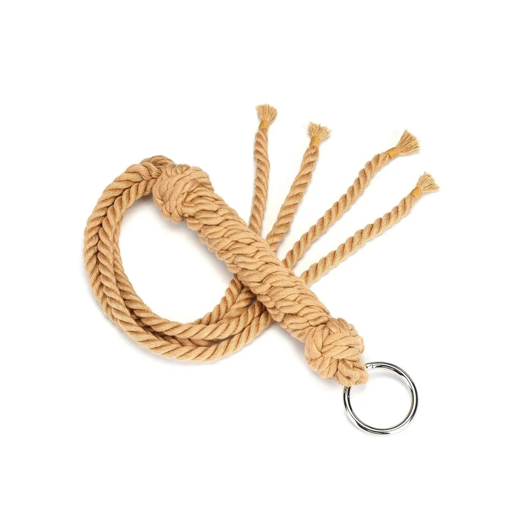 Khaki Bound You II Shibari Bondage Rope Flogger