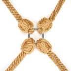 Khaki Bound You II Shibari Bondage Rope Hogtie Set
