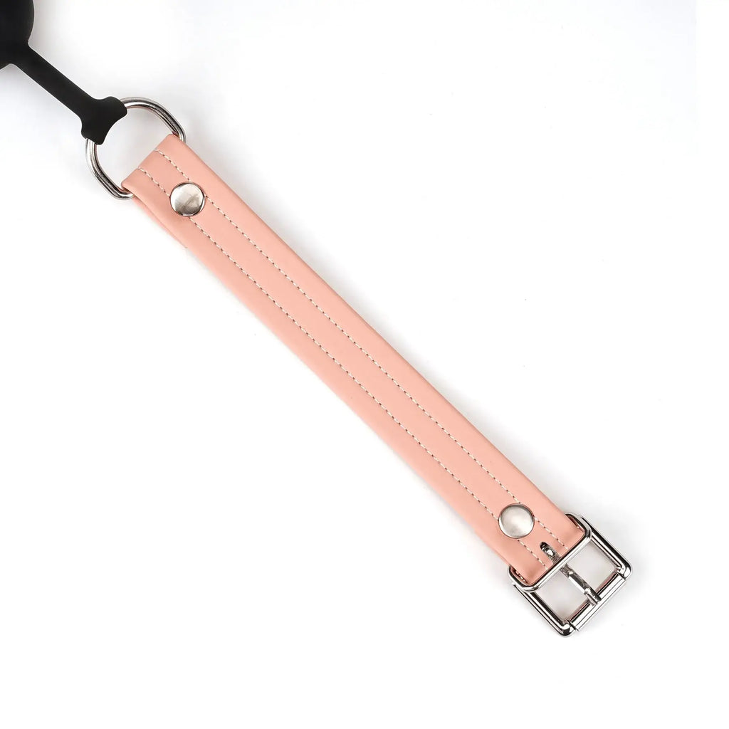Dark Candy Vegan Leather & Silicone Ball Gag