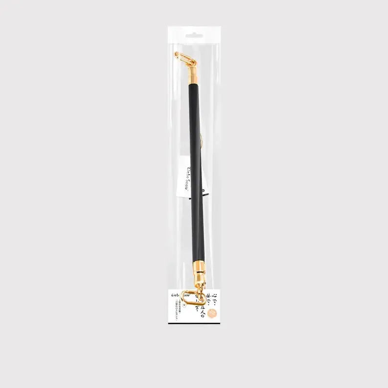 Black Dark Secret Collection Leather Coated Spreader Bar