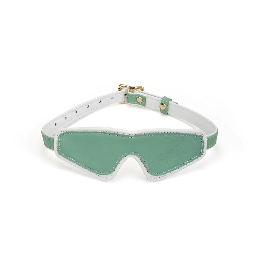 Fairy Collection Leather Blindfold - Mint