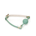 Fairy Collection Leather & Silicone Ball Gag - Mint - Gags
