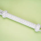 Fuji White Collection Braided Cat O’ Nine Tails Flogger