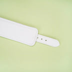 Fuji White Collection Leather Ankle Cuffs - Restraints