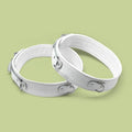 Fuji White Collection Thigh Restraints - S/M - 16’’ - 21.6’’