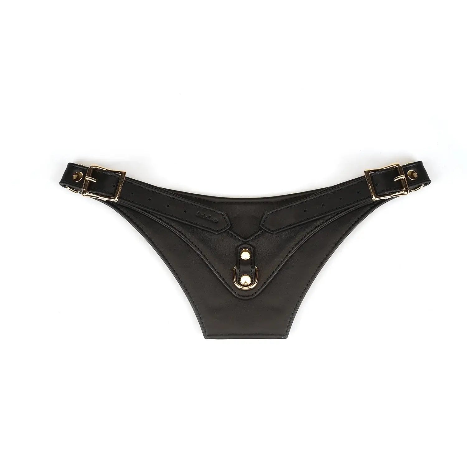 Black Dark Secret Collection Leather Deluxe Hands-Free Wand Harness