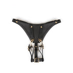 Black Dark Secret Collection Leather Deluxe Hands-Free Wand Harness