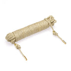 10m (32.8 ft) / Tan Shibari Natural Bondage Rope