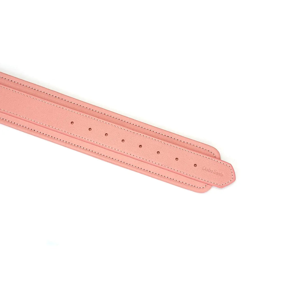 Pink Dream Collection Leather Thigh Cuffs - Restraints