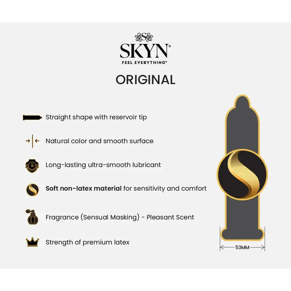 Lifestyles® Skyn® Orginal Non - Latex Condoms - Rolik®