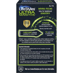 Lifestyles® Ultra Sensitive Lubricated Condoms - 12 Pack