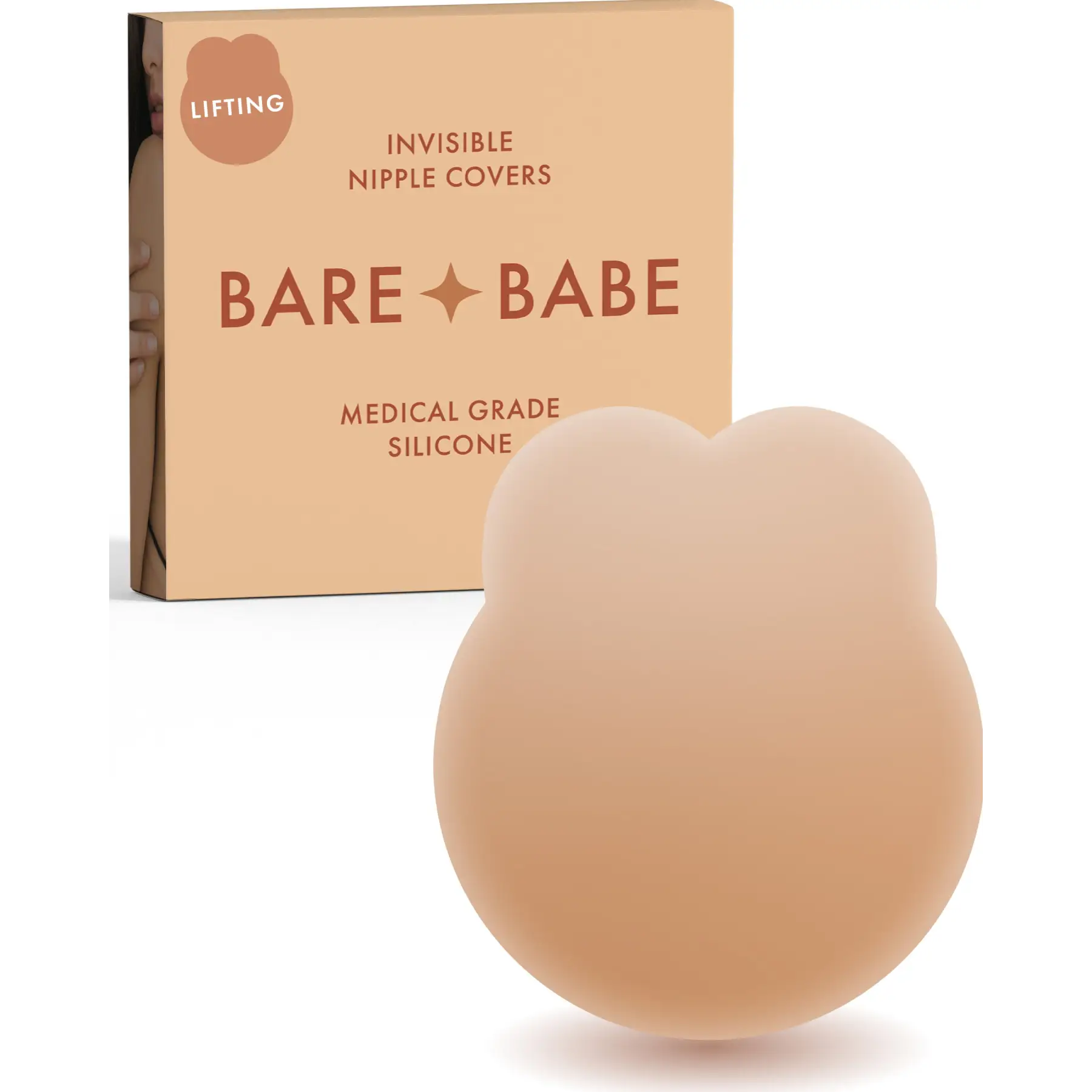 Lifting Nipple Covers Honey / Small: Fits A B