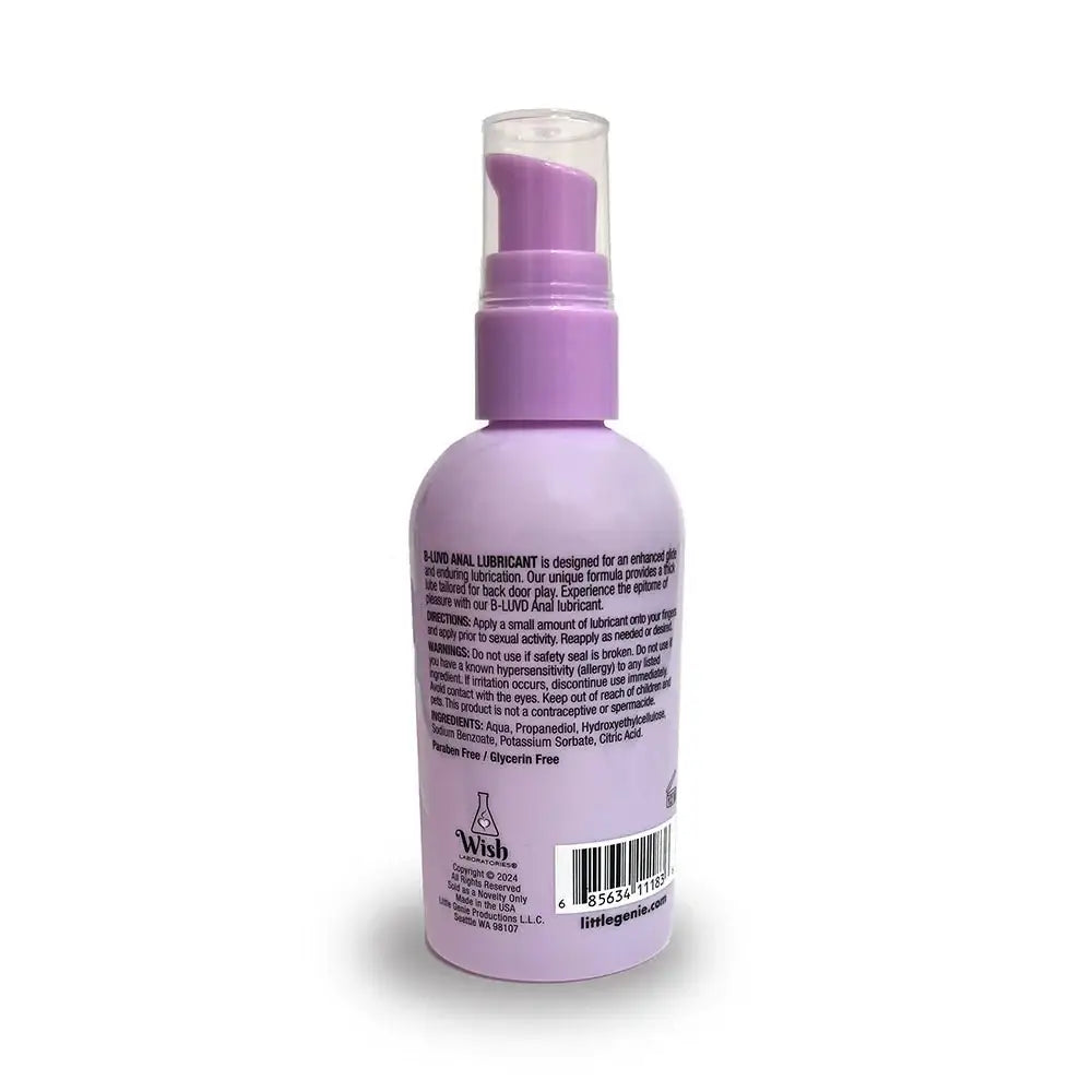 B - Luvd Water - Based Anal Lubricant - Rolik®