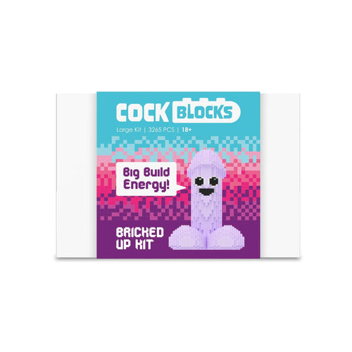 Little Genie Bricked Up 3D Penis Puzzle – 3,265-Piece Novelty Building Kit