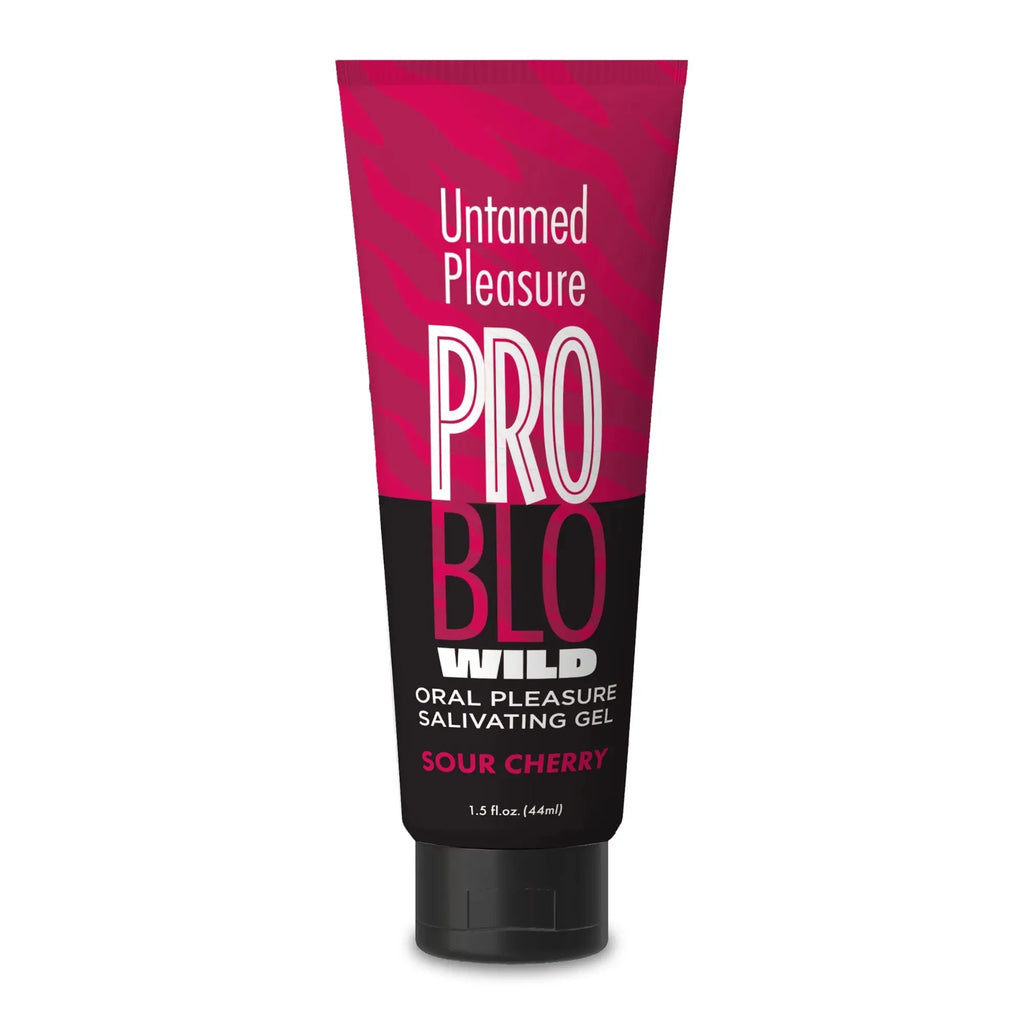 Little Genie ProBlo Wild Sour Flavored Oral Pleasure Gel 1.5 fl oz Cherry