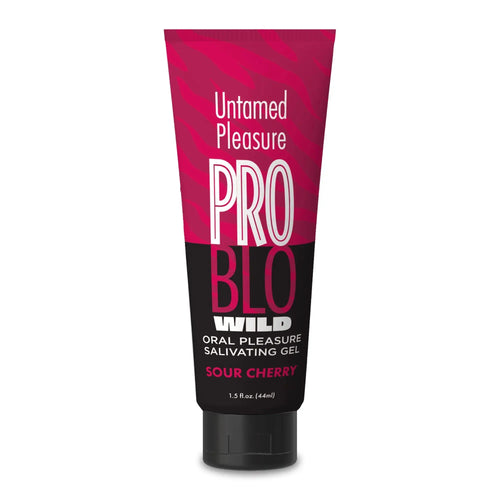 Little Genie ProBlo Wild Sour Flavored Oral Pleasure Gel 1.5 fl oz Cherry
