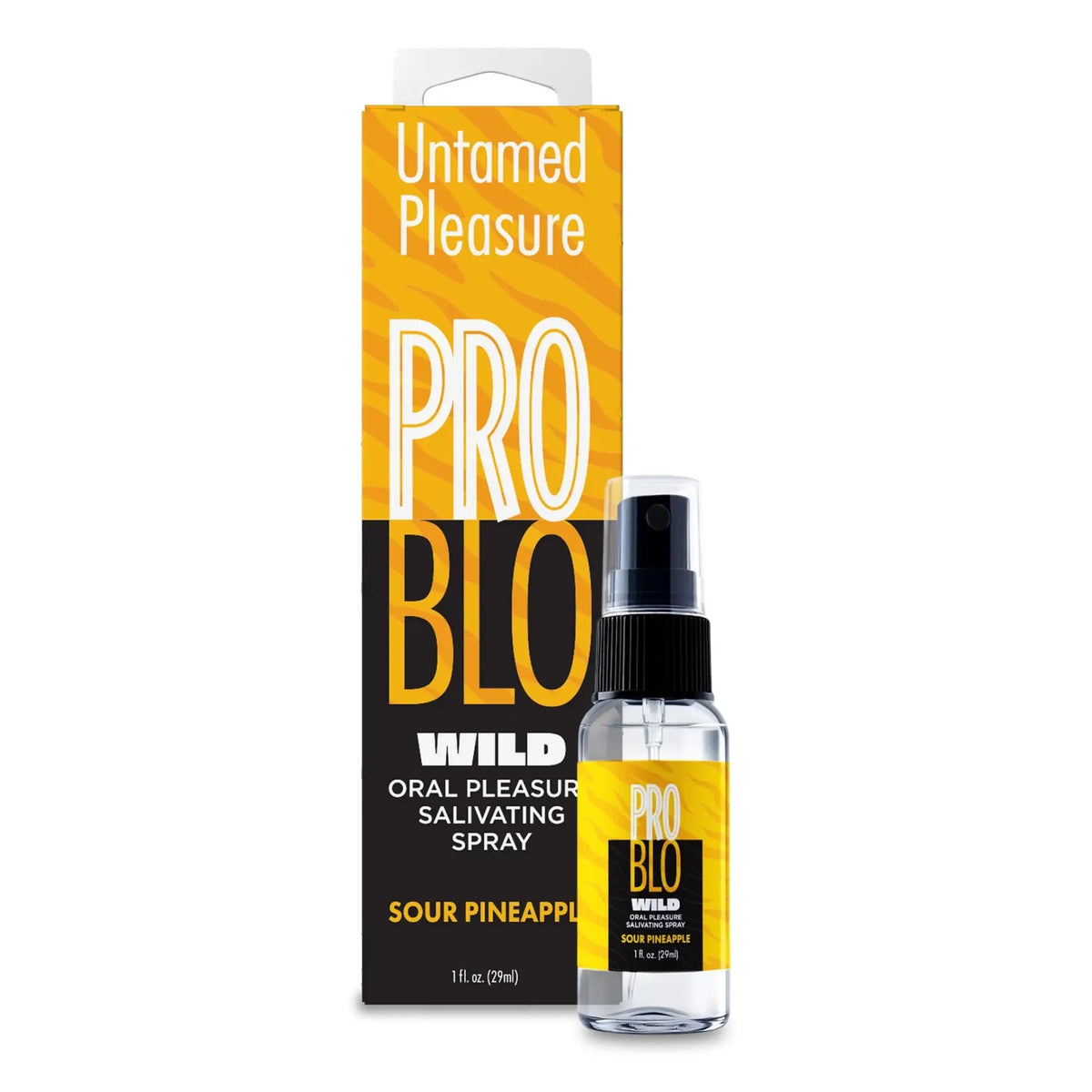 Little Genie ProBlo Wild Sour-Flavored Oral Pleasure Spray - 6 Flavors Sour Pineapple