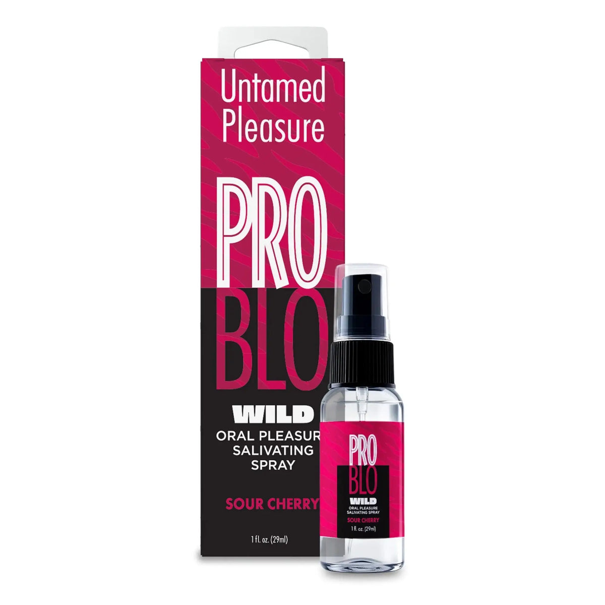 Little Genie ProBlo Wild Sour-Flavored Oral Pleasure Spray - 6 Flavors Sour Cherry