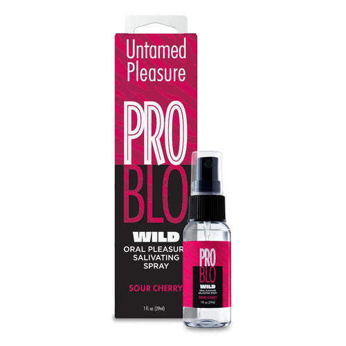 Little Genie ProBlo Wild Sour-Flavored Oral Pleasure Spray - 6 Flavors Sour Cherry