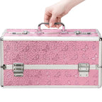 Lockable Toy Box Large - Pink - Storage